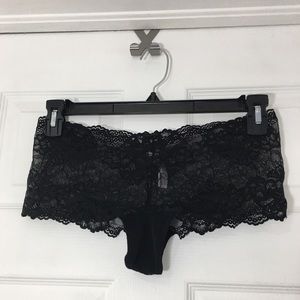 NWOT Black Lace panties